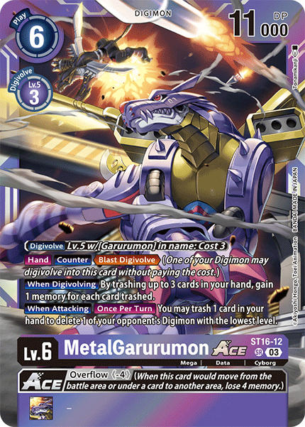 MetalGarurumon Ace, ST16-12