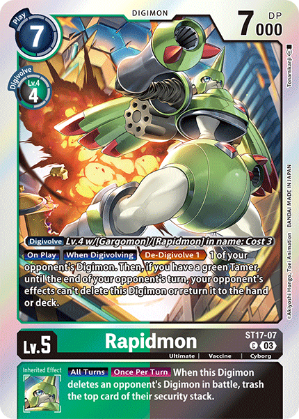 Rapidmon, ST17-07