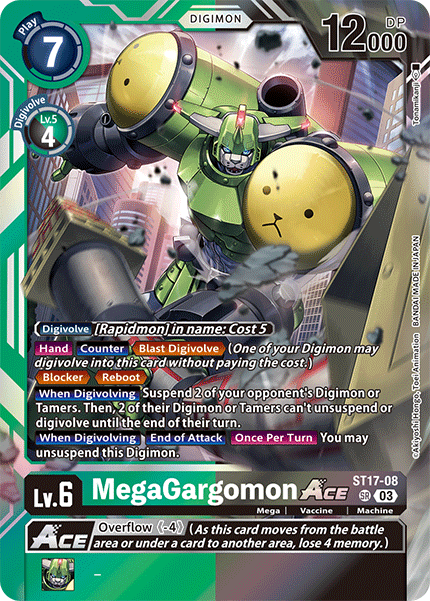MegaGargomon ACE, ST17-08