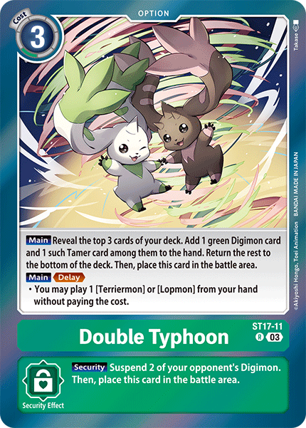 Double Typhoon, ST17-11