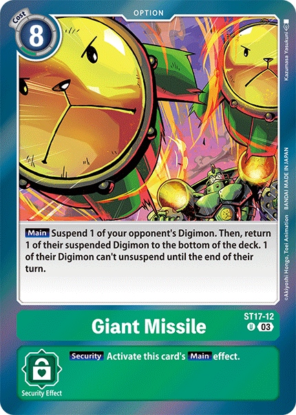 Giant Missile, ST17-12
