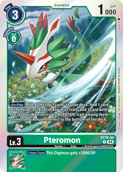 Pteromon, ST18-04