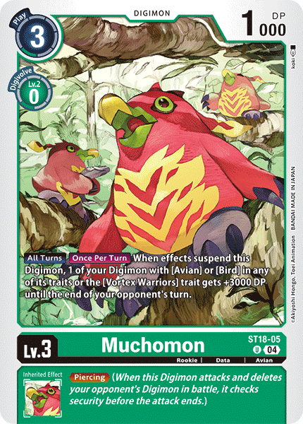 Muchomon, ST18-05