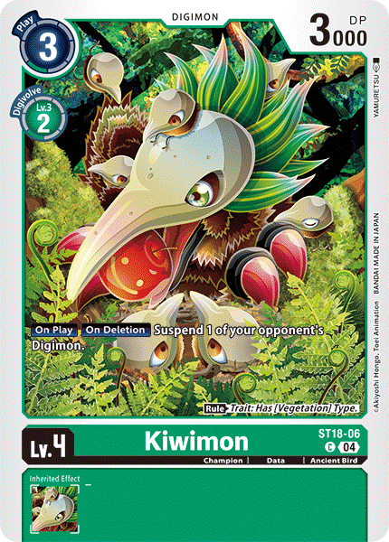 Kiwimon, ST18-06
