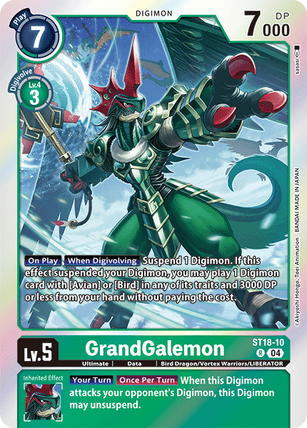 GrandGalemon, ST18-10