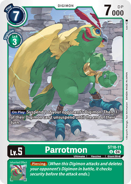 Parrotmon, ST18-11