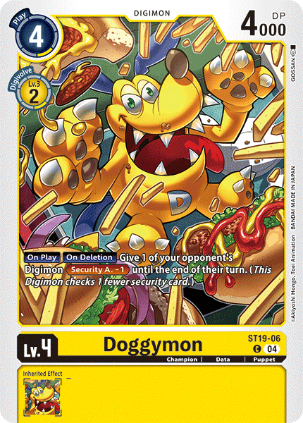 Doggymon, ST19-06