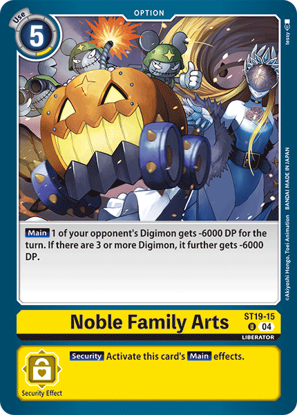 Noble Family Arts, ST19-15