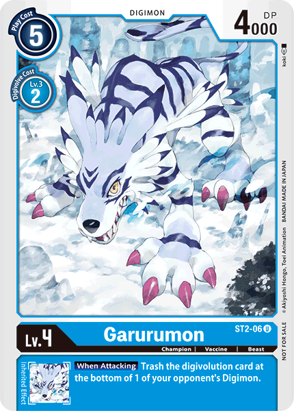 Garurumon, ST2-06-p1