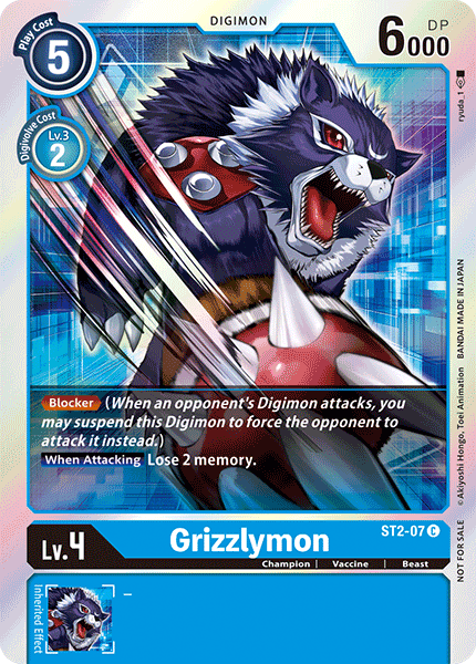 Grizzlymon, ST2-07-p1