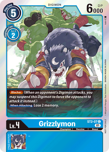 Grizzlymon, ST2-07-p2