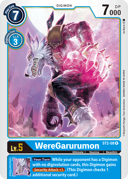 WereGarurumon, ST2-08