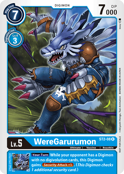 WereGarurumon, ST2-08-p2