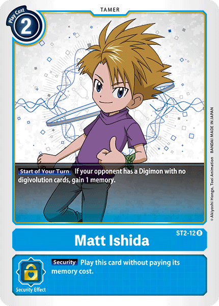 Matt Ishida, ST2-12