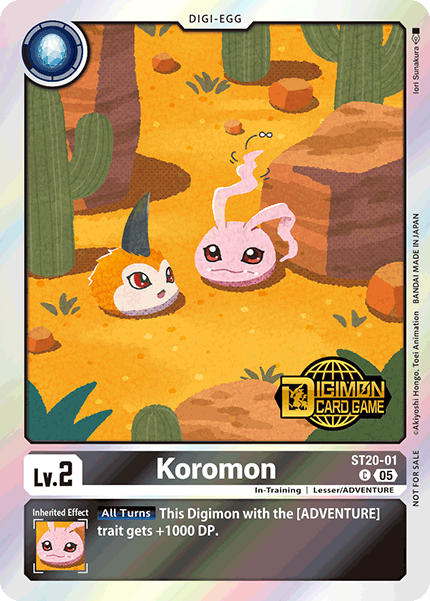 Koromon, ST20-01-p1