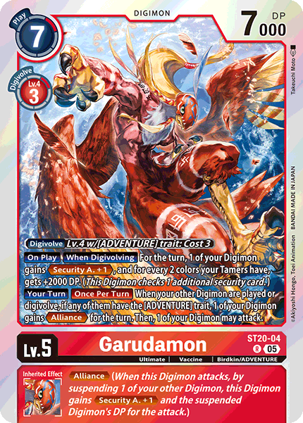 Garudamon, ST20-04