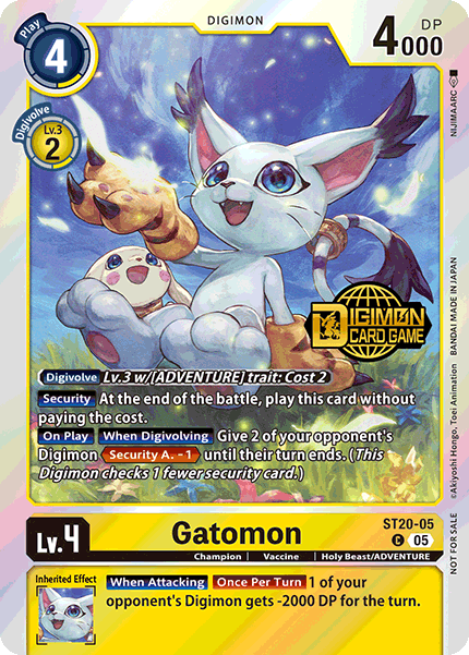 Gatomon, ST20-05-p1