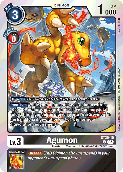 Agumon, ST20-10