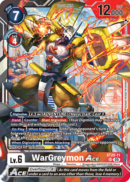 WarGreymon ACE, ST20-11