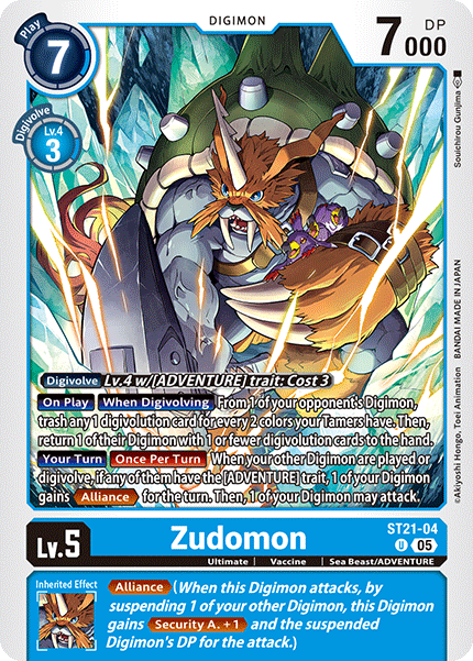 Zudomon, ST21-04