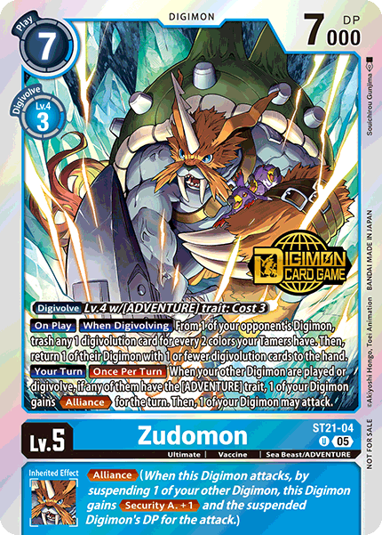 Zudomon, ST21-04-p1