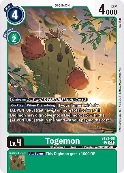 Togemon, ST21-08