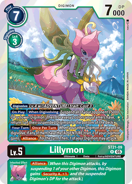 Lillymon, ST21-09