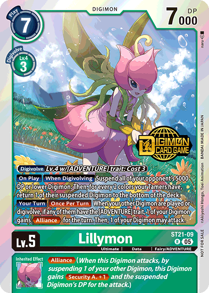 Lillymon, ST21-09-p1