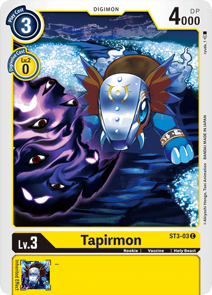 Tapirmon, ST3-03