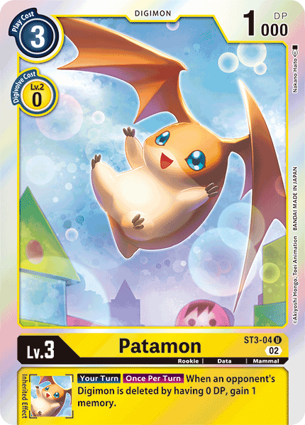 Patamon, ST3-04
