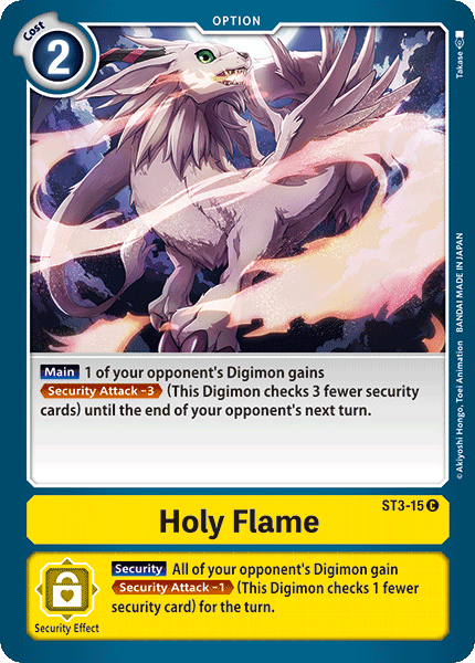 Holy Flame, ST3-15
