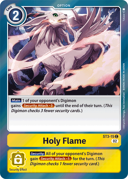 Holy Flame, ST3-15-p1