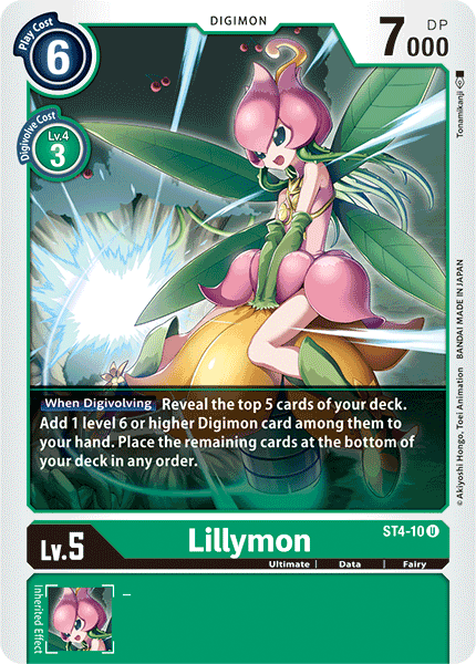 Lillymon, ST4-10