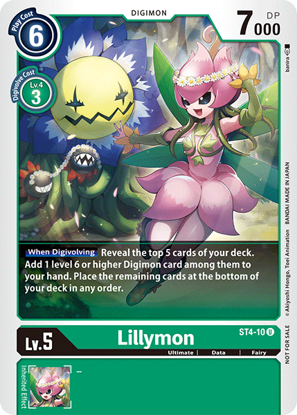 Lillymon, ST4-10-p1