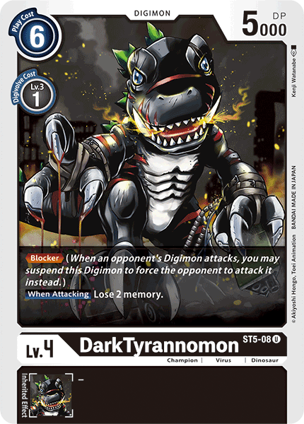 DarkTyrannomon, ST5-08