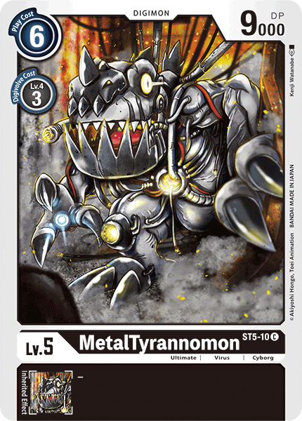 MetalTyrannomon, ST5-10
