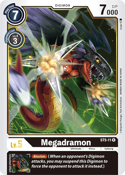 Megadramon, ST5-11