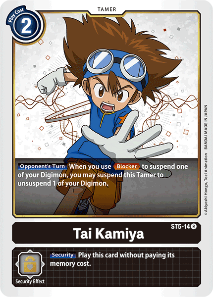 Tai Kamiya, ST5-14