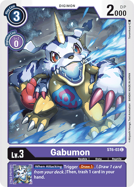 Gabumon, ST6-03