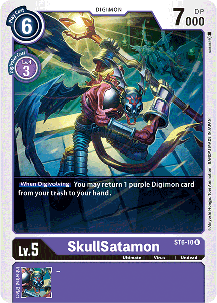 SkullSatamon, ST6-10