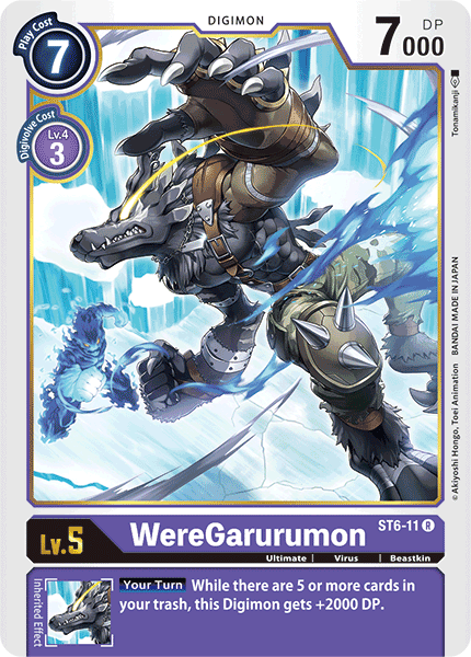 WereGarurumon, ST6-11