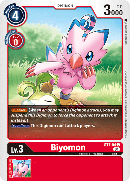 Biyomon, ST7-04