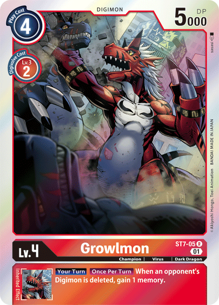 Growlmon, ST7-05
