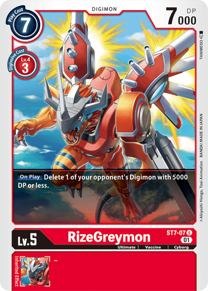 RizeGreymon, ST7-07