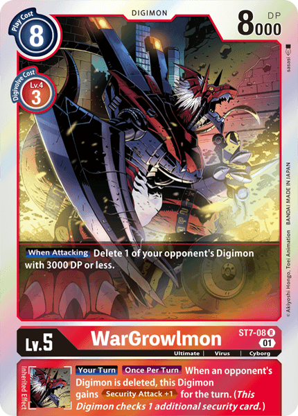 WarGrowlmon, ST7-08