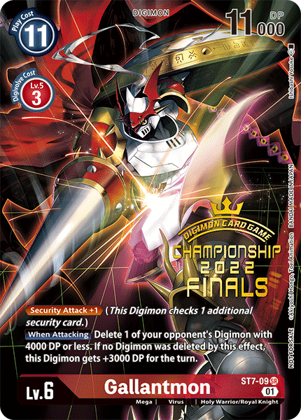Gallantmon, ST7-09-p1