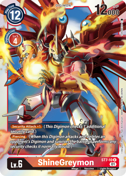 ShineGreymon, ST7-10