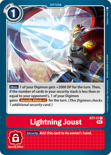 Lightning Joust, ST7-11