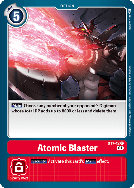 Atomic Blaster, ST7-12