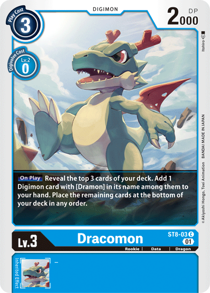 Dracomon, ST8-03